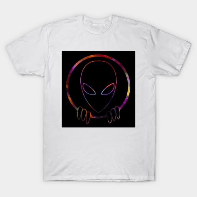 ALIEN HEAD 2 T-Shirt by equiliser